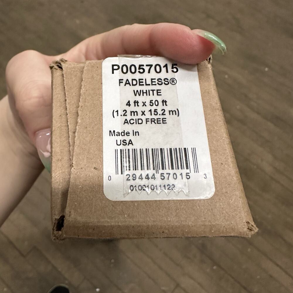 Pacon Fadeless Paper - 48" X 50 Ft - White (PAC57015)